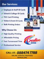 Digital Qr Code ID card | Lanyards Rs. 25/- | Plastic Id card Rs/ 